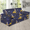 Pisces Pattern Print Design A04 Sofa Slipcover