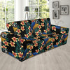 Macaw Pattern Print Design 01 Sofa Slipcover