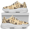 Native American Themed Design Print Chunky Sneakers