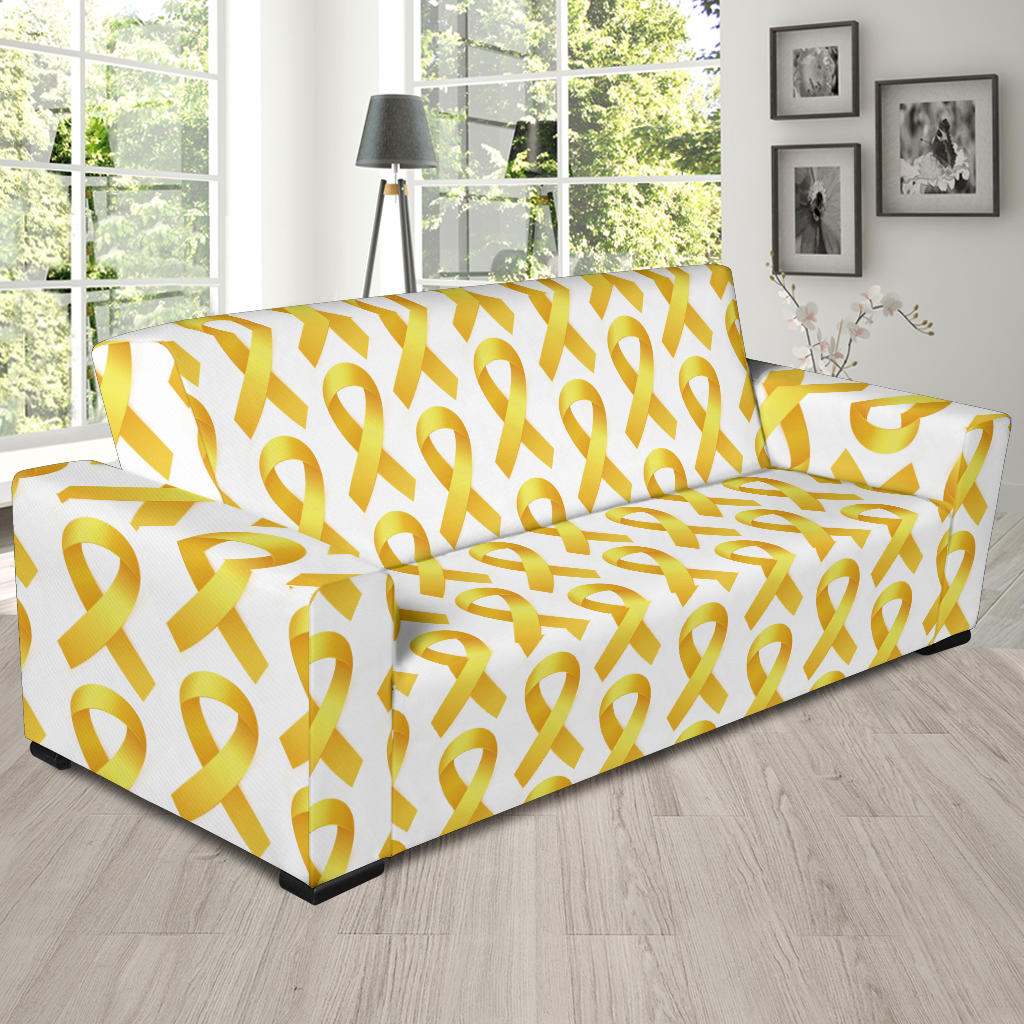 Bone cancer Pattern Print Design 02 Sofa Slipcover