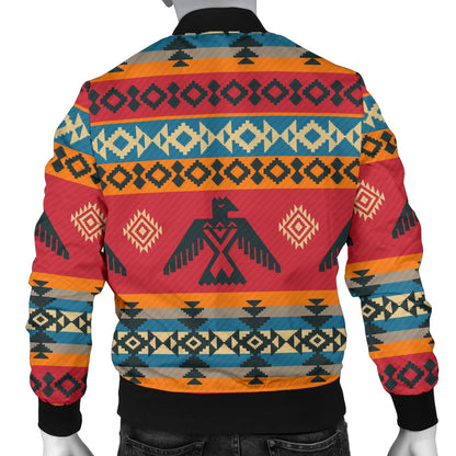 Eagles Native American Design Men Bomber Jacket
