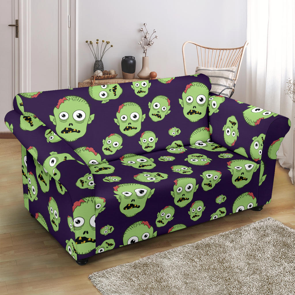 Zombie Print Design LKS303 Loveseat Couch Slipcover