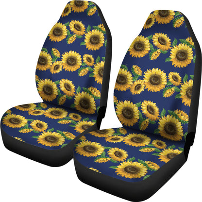 Sunflower Print Design LKS307 Car Seat Covers