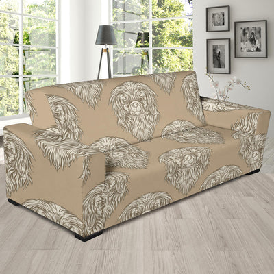 Pekingese Pattern Print Design A01 Sofa Slipcover