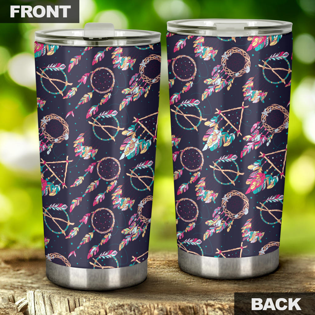Boho Dream Catcher Colorful Tumbler