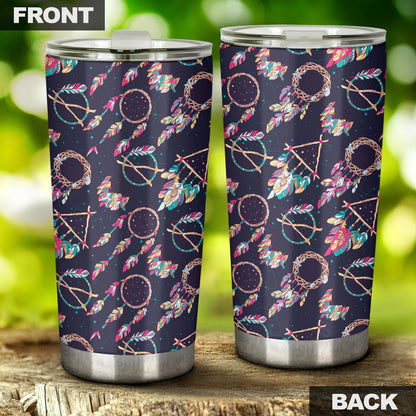 Boho Dream Catcher Colorful Tumbler