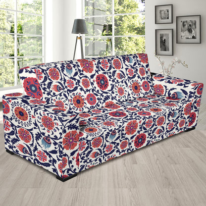 Suzani Print Design LKS304 Sofa Slipcover