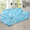 Ocean Wave Pattern Print Design A01 Sofa Slipcover