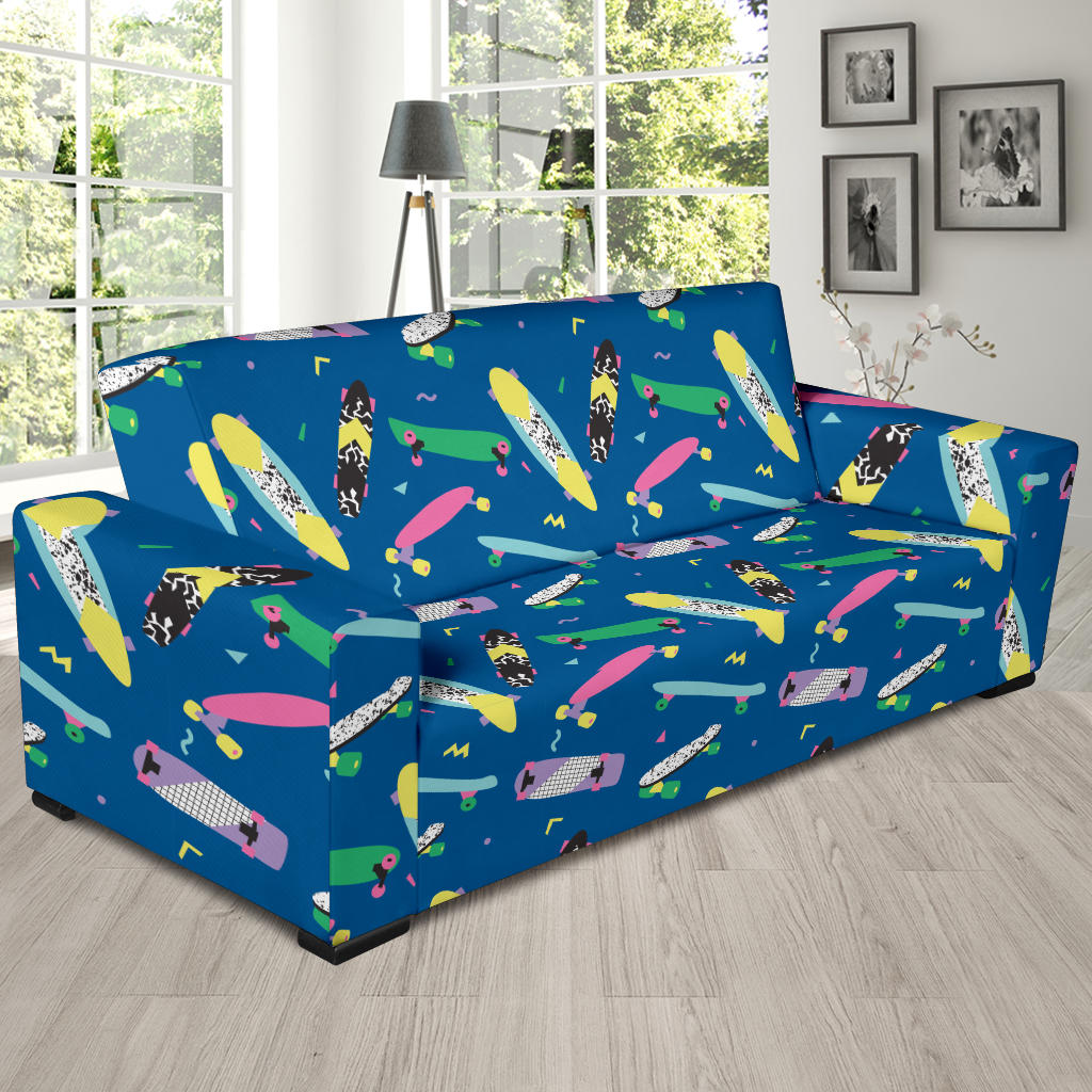 Skateboard Print Design LKS302 Sofa Slipcover