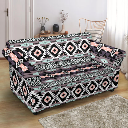 Safari Pattern Print Design LKS302 Loveseat Couch Slipcover