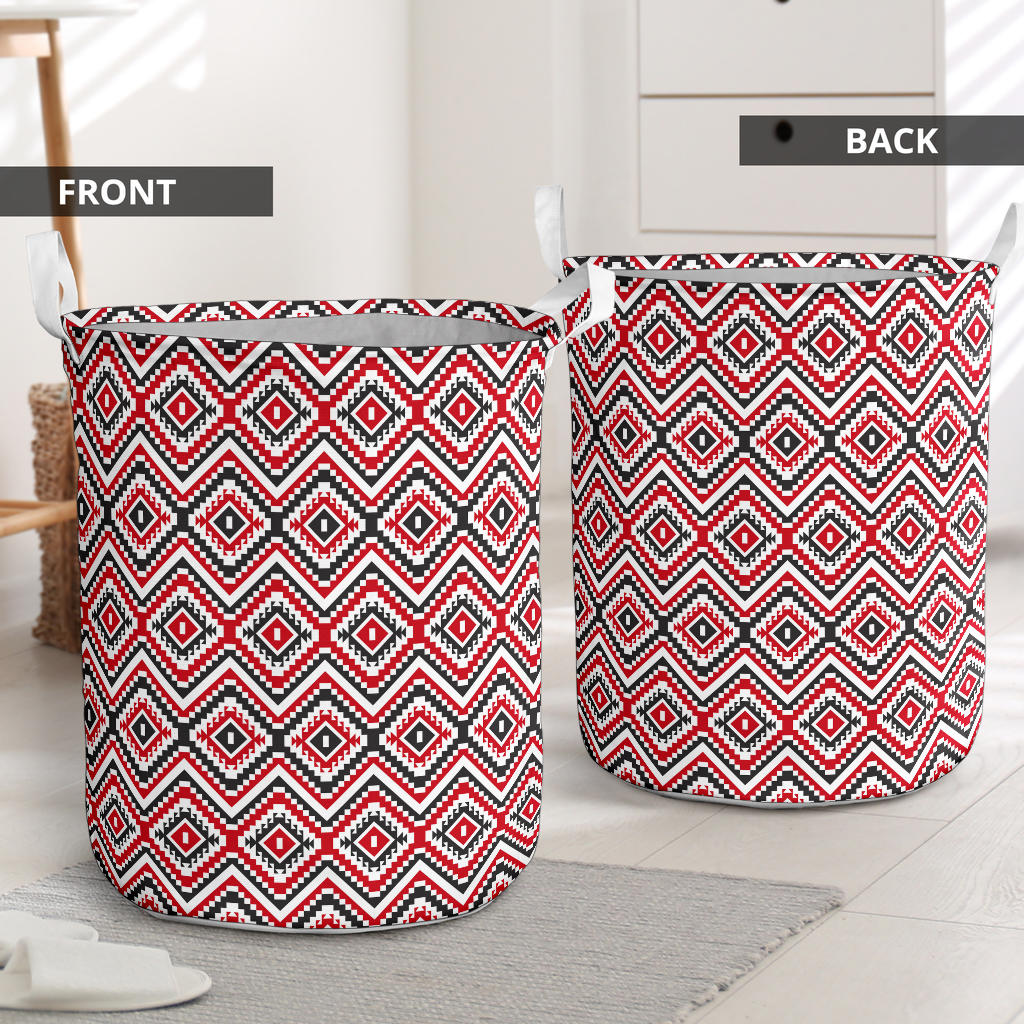 Native American Themed Tribal Print Laundry Basket