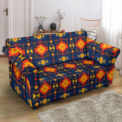 Southwest Pattern Print Design LKS307 Loveseat Couch Slipcover