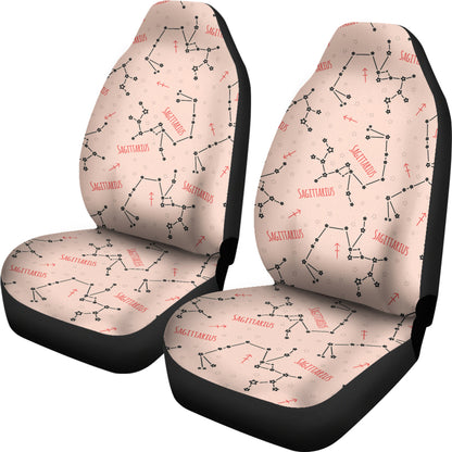 Sagittarius Star Print Design LKS302 Car Seat Covers