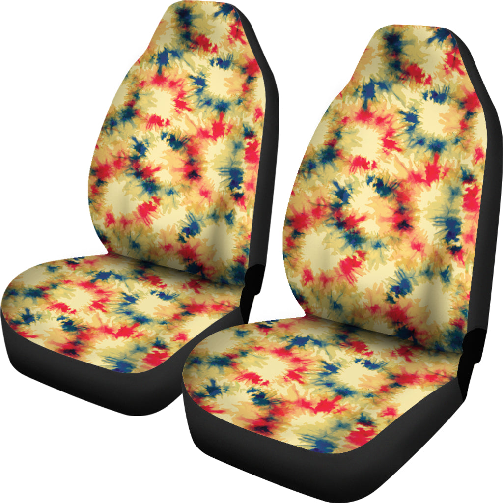 Tie Dye Print Design LKS302 Car Seat Covers
