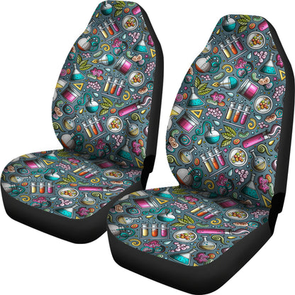Science Print Design LKS304 Car Seat Covers