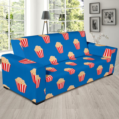 Popcorn Pattern Print Design A04 Sofa Slipcover