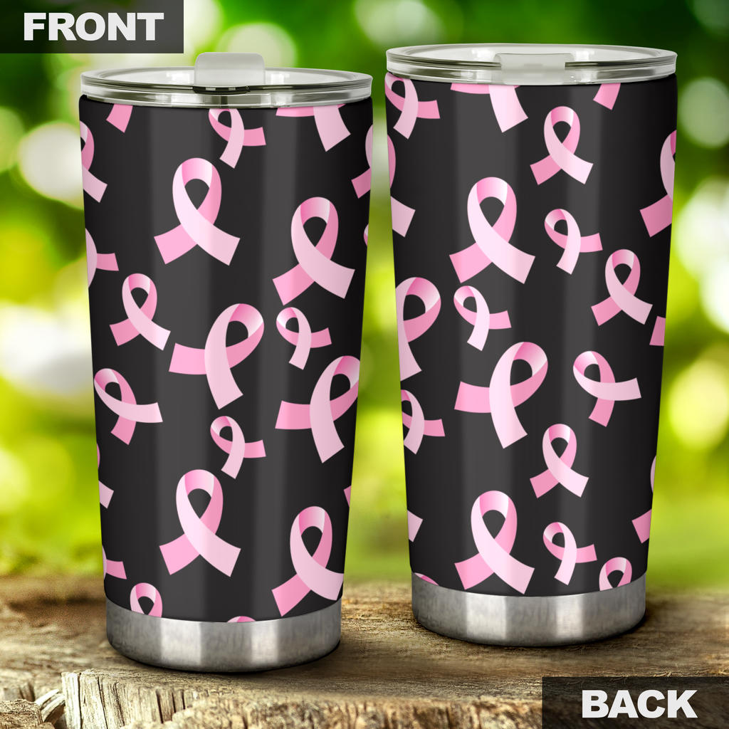Breast Cancer Awareness Design Tumbler