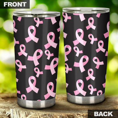 Breast Cancer Awareness Design Tumbler