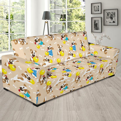 Russell Terriers Cute Print Design LKS304 Sofa Slipcover