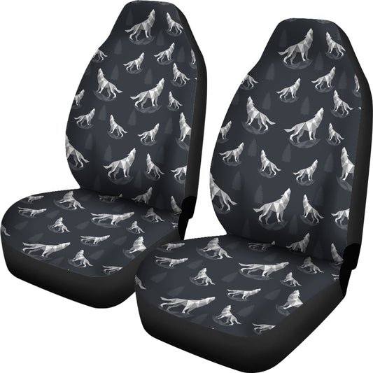 Wolf Print Design LKS303 Car Seat Covers