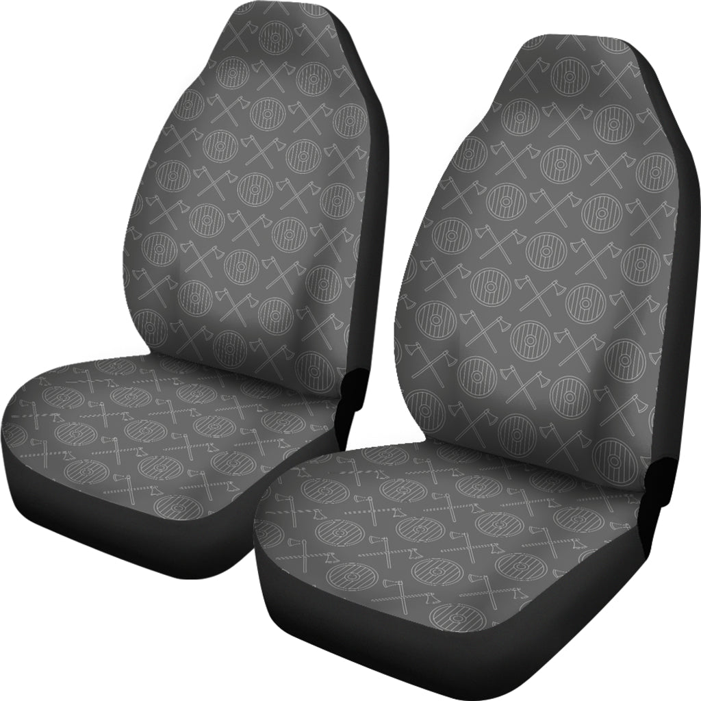 Vikings Print Design LKS303 Car Seat Covers