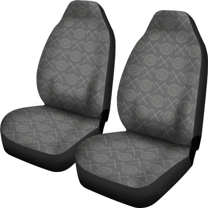 Vikings Print Design LKS303 Car Seat Covers