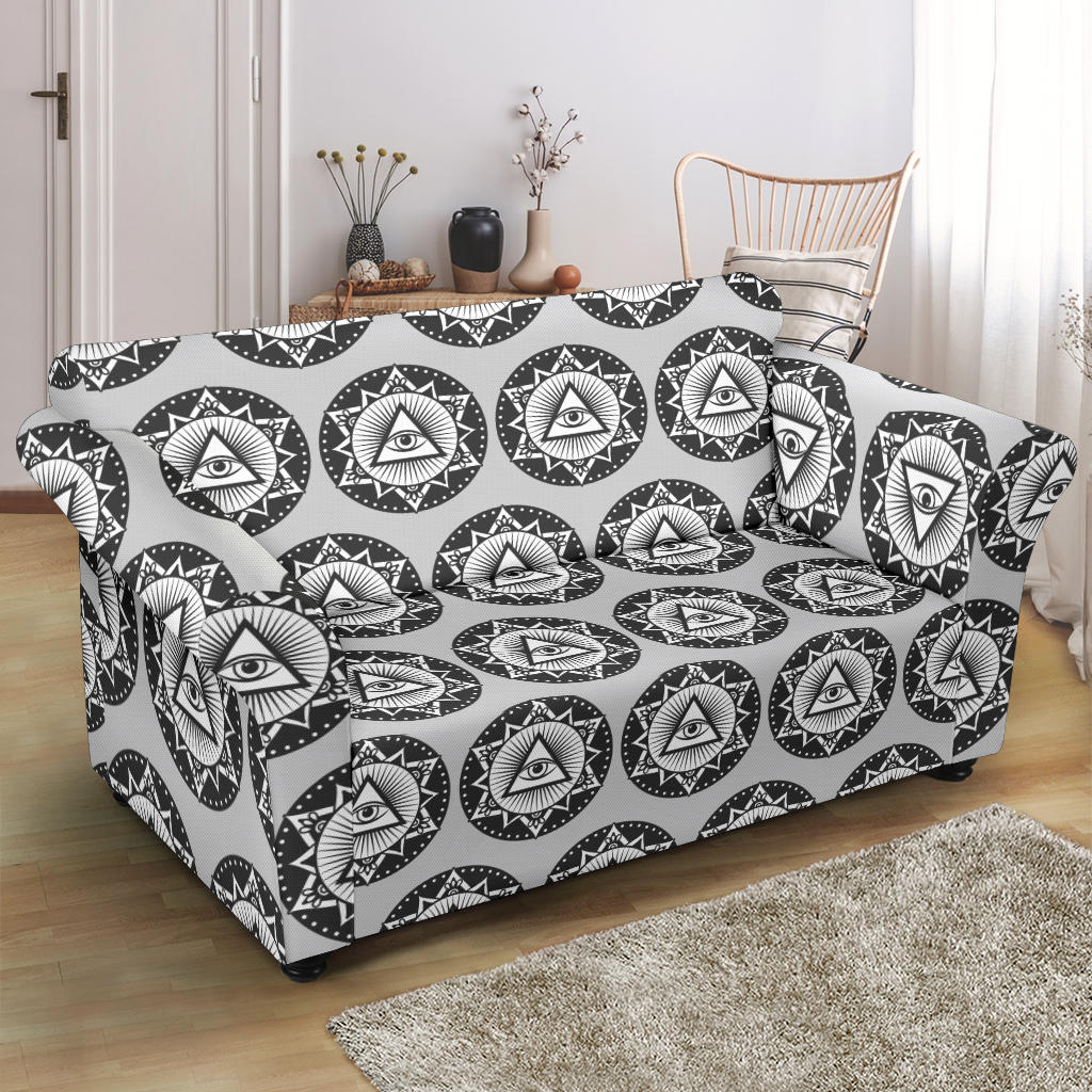 Third Eye Print Design LKS301 Loveseat Couch Slipcover