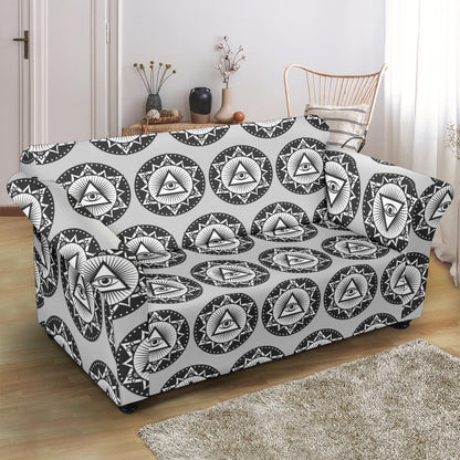 Third Eye Print Design LKS301 Loveseat Couch Slipcover