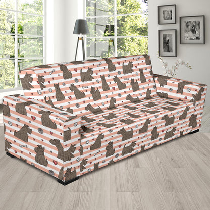 Scottish Terriers Print Design LKS3016 Sofa Slipcover