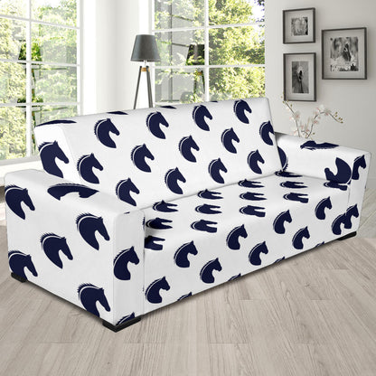 Horse Head Print Design LKS303 Sofa Slipcover