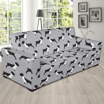 Boxers Pattern Print Design 01 Sofa Slipcover