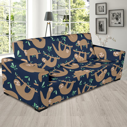 Sloth Print Design LKS307 Sofa Slipcover