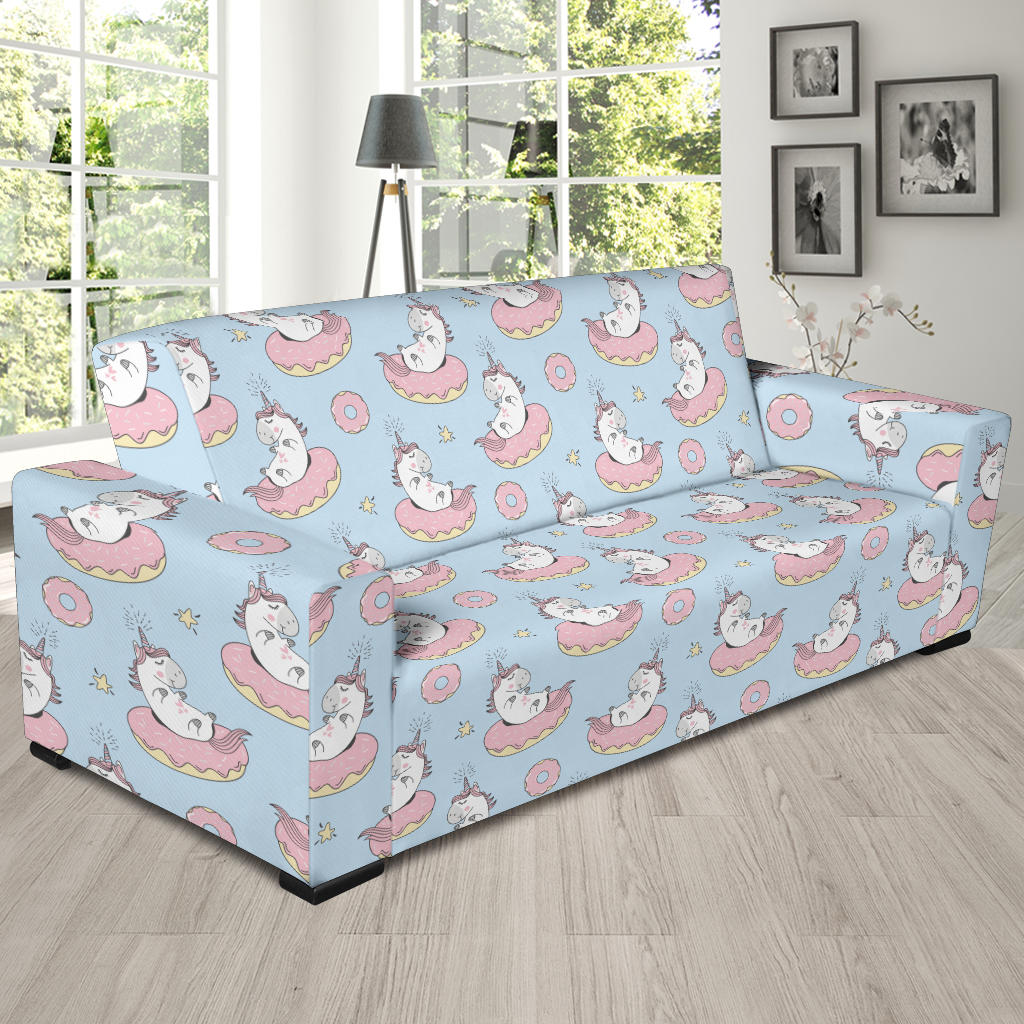Unicorn Print Design LKS303 Sofa Slipcover