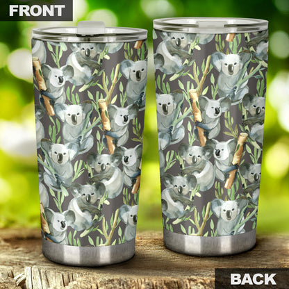 Koala Pattern Design Print Tumbler