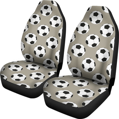 Soccer Ball Print Design LKS302 Car Seat Covers