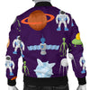 Alien Astronaut Planet Men Bomber Jacket