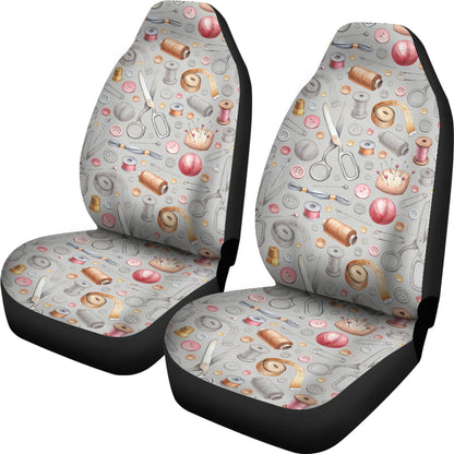 Sewing Equipment Print Design LKS302 Car Seat Covers