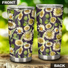 Daisy Vintage Print Pattern Tumbler