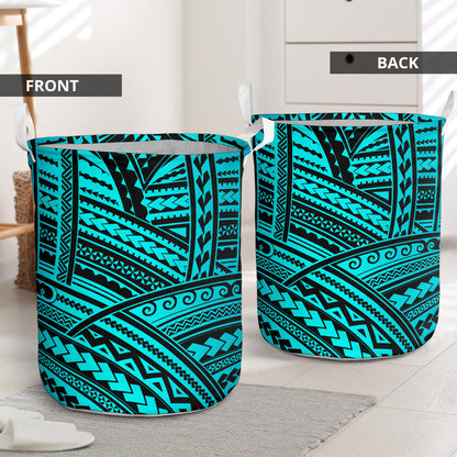 Polynesian Tribal Laundry Basket