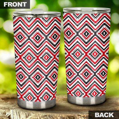 Native American Themed Tribal Print Tumbler