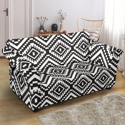 Tribal Pattern Print Design LKS303 Loveseat Couch Slipcover