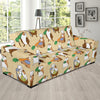 Guinea Pig Pattern Print Design 03 Sofa Slipcover