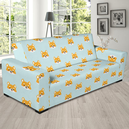 Shiba Inu Print Design LKS301 Sofa Slipcover