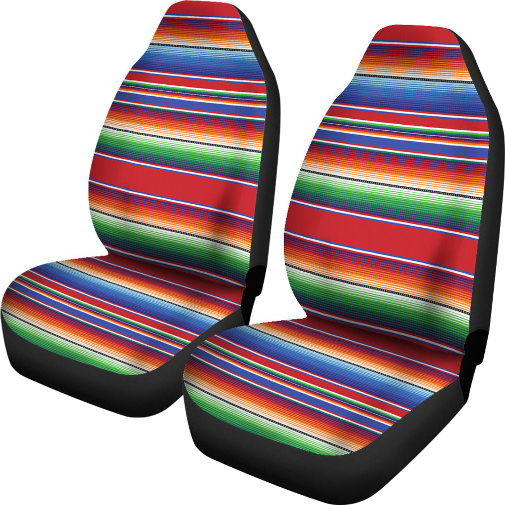 Serape Print Design LKS304 Car Seat Covers