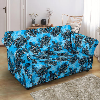 Tribal Pattern Print Design LKS307 Loveseat Couch Slipcover