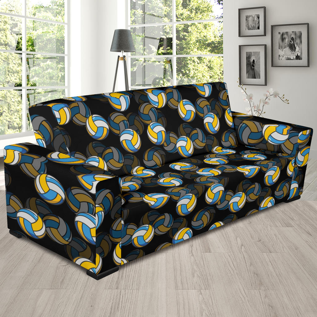 Volleyball Print Design LKS302 Sofa Slipcover