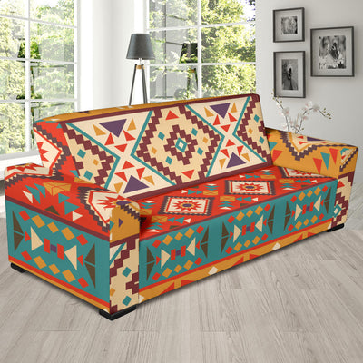 Navajo Pattern Print Design A01 Sofa Slipcover