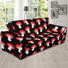 Mushroom Pattern Print Design A02 Sofa Slipcover