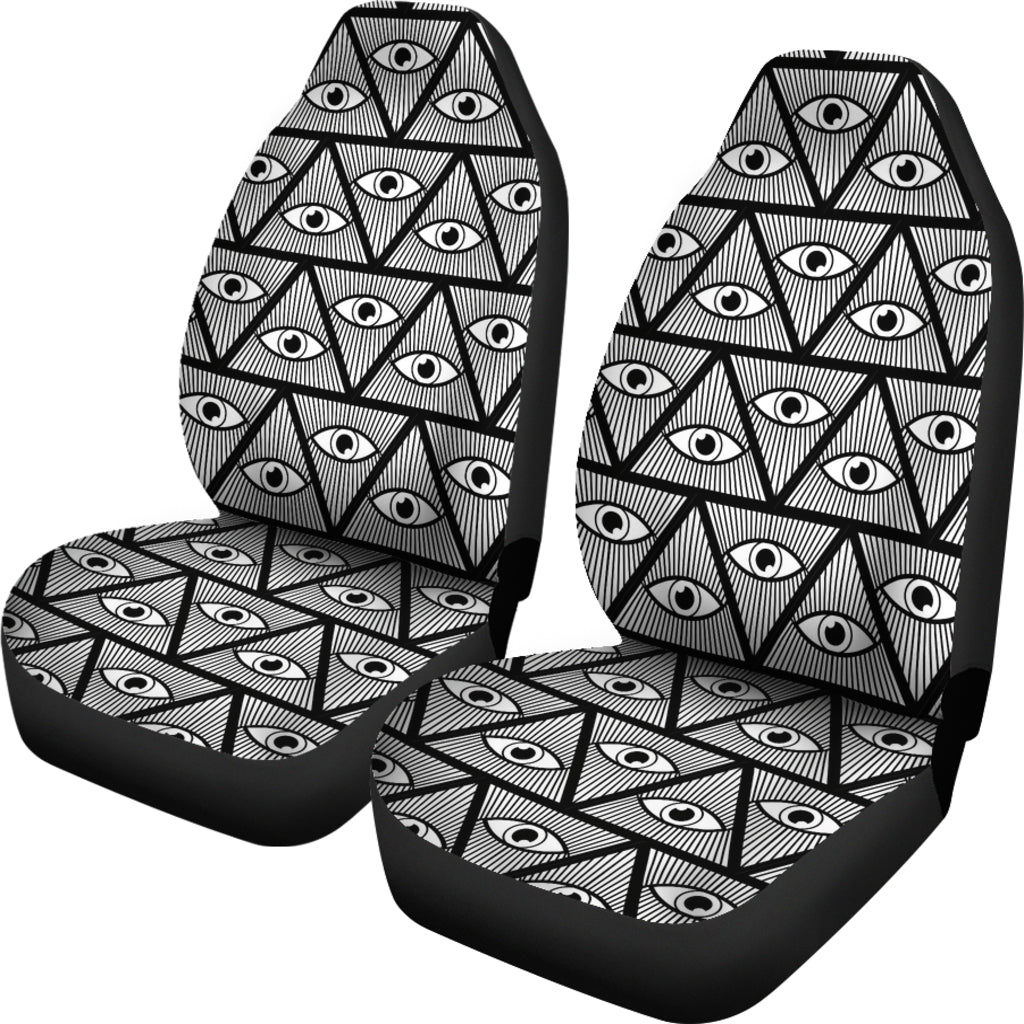Third Eye Pattern Print Design LKS304 Car Seat Covers