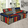 Kente Pattern Print Design 02 Sofa Slipcover